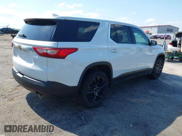 2021 Chevrolet Traverse LS с VIN 1GNERFKW5MJ135241, выставлен на аукционе IAAI как лот 42031405 с пробегом 189 770 миль миль и . История ставок и продаж доступна на DreamBid. Изображение 4.