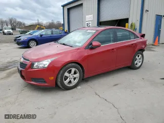 2012 Chevrolet Cruze LT w/1LT with VIN 1G1PF5SC5C7284909, listed as a Copart auction lot 51928645 with 152,684 mi miles and Salvage Title. Bid and sale history available at carsss.com. Image 1.
