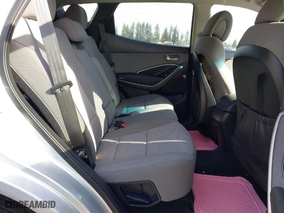 2016 Hyundai Santa Fe Sport with VIN 5XYZT3LB3GG328109, listed as a IAAI auction lot 42001492 with 98,455 mi miles. Bid and sale history available at carsss.com. Image 8.