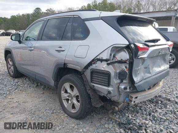 2019 Toyota RAV4 XLE with VIN JTMW1RFV6KD009277, listed as a IAAI auction lot 41678576 with 51,833 mi miles. Bid and sale history available at carsss.com. Image 3.