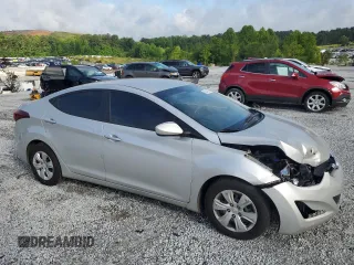 2016 Hyundai Elantra SE с VIN 5NPDH4AE1GH715488, выставлен на аукционе Copart как лот 57418725 с пробегом 145 110 миль миль и Списание • Salvage title. История ставок и продаж доступна на DreamBid. Изображение 4.
