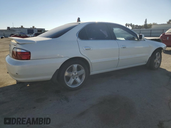 2003 Acura TL Type S with VIN 19UUA56893A018537, listed as a Copart auction lot 79111174 with 0 mi miles and Salvage Title. Bid and sale history available at carsss.com. Image 3.