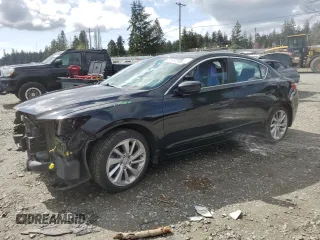 2017 Acura ILX w/Premium Pkg with VIN 19UDE2F71HA004701, listed as a Copart auction lot 51610785 with 82,600 mi miles and Salvage Title. Bid and sale history available at carsss.com. Image 1.
