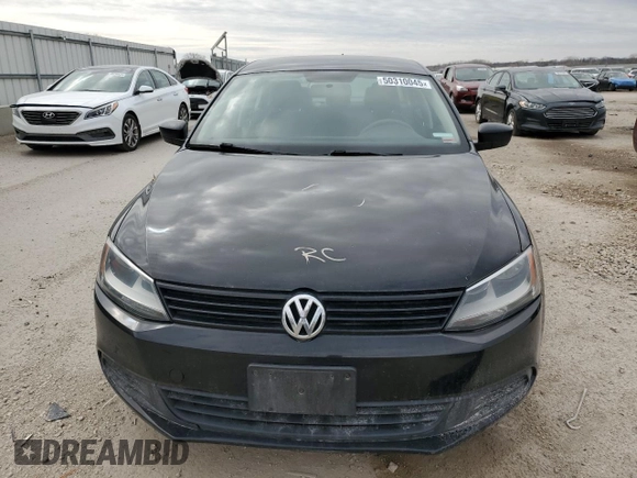 2014 Volkswagen Jetta Sedan S with VIN 3VW1K7AJ0EM333492, listed as a Copart auction lot 50310045 with 175,697 mi miles and Salvage Title. Bid and sale history available at carsss.com. Image 5.