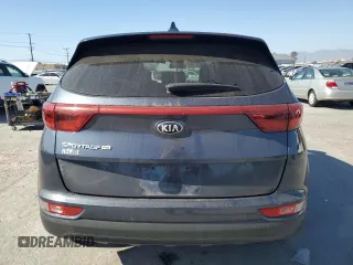 2018 Kia Sportage LX with VIN KNDPM3AC9J7321380, listed as a Copart auction lot 46632385 with 120,185 mi miles and Salvage Title. Bid and sale history available at carsss.com. Image 6.