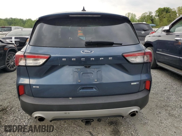 2020 Ford Escape SE with VIN 1FMCU9G61LUC10695, listed as a Copart auction lot 52373225 with 90,949 mi miles and Salvage title. Bid and sale history available at DreamBid. Image 6.