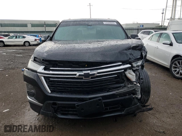 2022 Chevrolet Traverse LT Cloth with VIN 1GNEVGKW7NJ129251, listed as a Copart auction lot 54088695 with 47,011 mi miles and Salvage title. Bid and sale history available at DreamBid. Image 5.