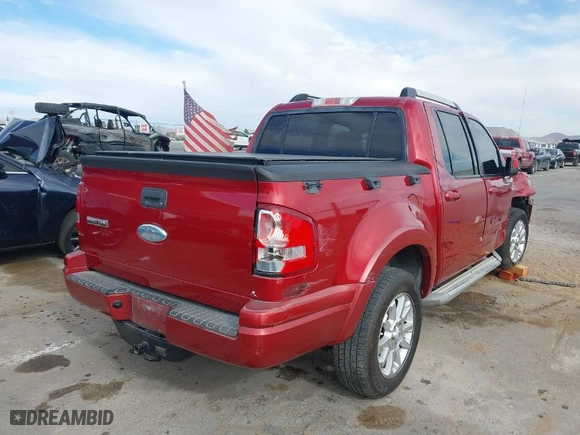 2007 Ford Explorer Sport Trac Limited with VIN 1FMEU33K77UA23508, listed as a IAAI auction lot 41250312 with 179,428 mi miles. Bid and sale history available at carsss.com. Image 4.