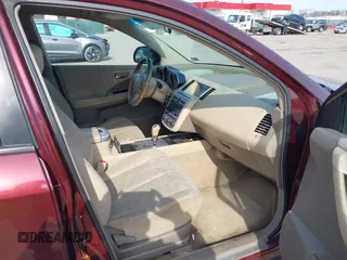 2007 Nissan Murano S with VIN JN8AZ08W67W600245, listed as a IAAI auction lot 41804161 with 144,554 mi miles and . Bid and sale history available at DreamBid. Image 5.