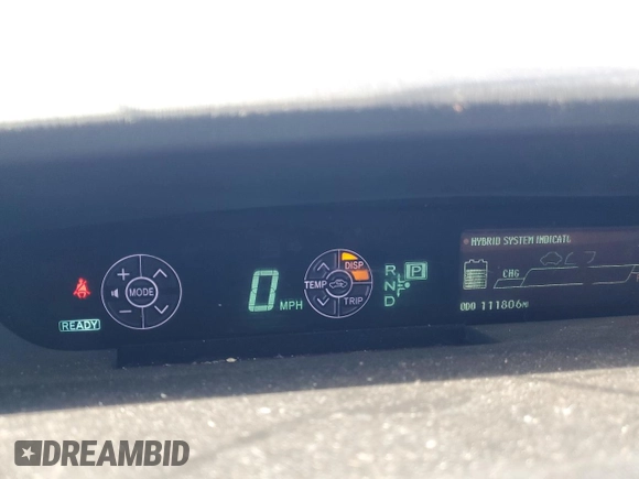2015 Toyota Prius Four with VIN JTDKN3DU9F1985376, listed as a Copart auction lot 47643895 with 111,806 mi miles and Salvage Title. Bid and sale history available at carsss.com. Image 9.