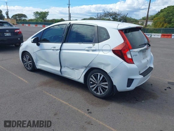 2015 Honda Fit EX-L with VIN 3HGGK5H8XFM753011, listed as a IAAI auction lot 41878734 with 121,514 mi miles and . Bid and sale history available at DreamBid. Image 3.