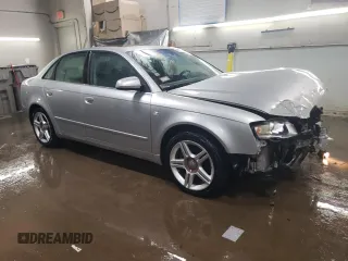 2006 Audi A4 2.0T with VIN WAUDF78E36A084792, listed as a Copart auction lot 45609625 with 96,537 mi miles and Salvage Title. Bid and sale history available at carsss.com. Image 4.