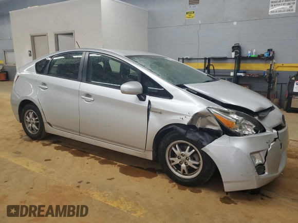 2010 Toyota Prius II with VIN JTDKN3DU4A5159522, listed as a Copart auction lot 52539285 with 264,393 mi miles and Salvage Title. Bid and sale history available at carsss.com. Image 4.