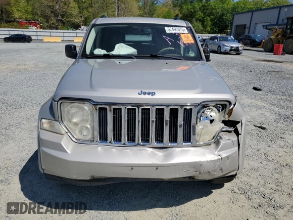 2008 Jeep Liberty Limited with VIN 1J8GN58K18W213432, listed as a Copart auction lot 52492075 with 166,330 mi miles and Salvage Title. Bid and sale history available at DreamBid. Image 5.