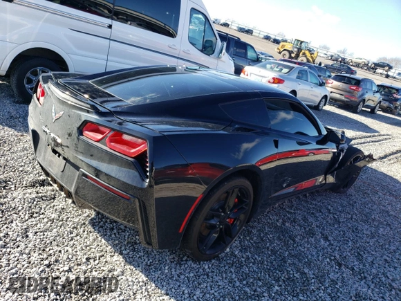 2019 Chevrolet Corvette 1LT with VIN 1G1YB2D79K5110379, listed as a Copart auction lot 73098202 with 20,706 mi miles. Bid and sale history available at carsss.com. Image 3.