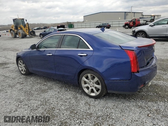 2014 Cadillac ATS Luxury RWD with VIN 1G6AB5SX5E0193732, listed as a Copart auction lot 50303705 with 73,565 mi miles and Salvage Title. Bid and sale history available at carsss.com. Image 2.