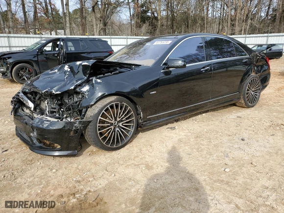2012 Mercedes-Benz S-Class S 550 with VIN WDDNG7DB6CA425734, listed as a Copart auction lot 44753235 with 95,788 mi miles and Non Repairable. Bid and sale history available at carsss.com. Image 1.