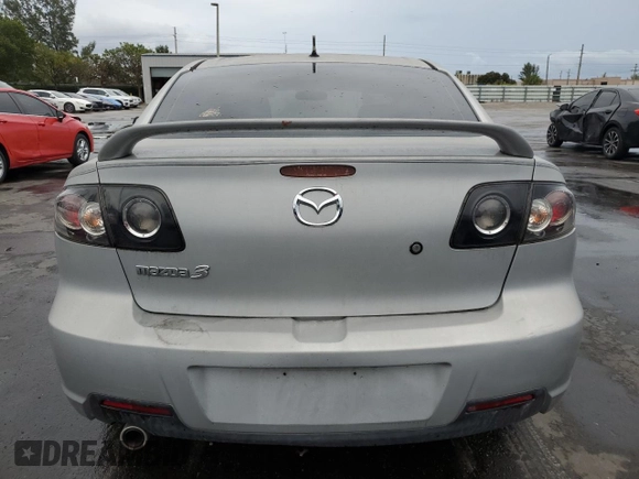 2008 Mazda 3 i Sport with VIN JM1BK12F181834357, listed as a Copart auction lot 46670165 with 52,411 mi miles and Clean Title. Bid and sale history available at DreamBid. Image 6.
