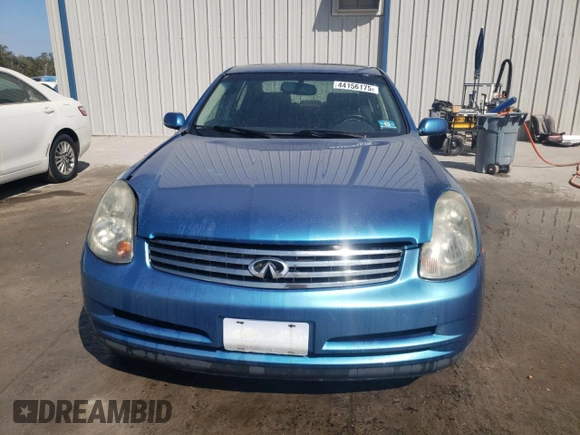 2003 Infiniti G35 w/Leather with VIN JNKCV51E23M302441, listed as a Copart auction lot 44156175 with 173,387 mi miles and Salvage Title. Bid and sale history available at carsss.com. Image 5.