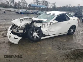 2001 Mercedes-Benz SLK-Class Kompressor with VIN WDBKK49F11F190356, listed as a Copart auction lot 79548904 with 0 mi miles and Salvage Title. Bid and sale history available at carsss.com. Image 1.