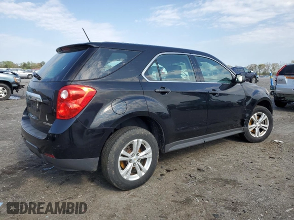 2015 Chevrolet Equinox LS with VIN 2GNFLEEK7F6347793, listed as a Copart auction lot 53032705 with 136,573 mi miles and Salvage Title. Bid and sale history available at carsss.com. Image 3.