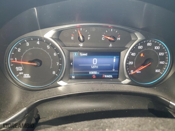 2019 Chevrolet Equinox LT with VIN 3GNAXUEV2KS505715, listed as a Copart auction lot 52030355 with 83,650 mi miles and Salvage Title. Bid and sale history available at carsss.com. Image 9.