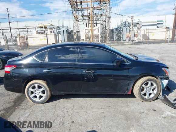 2015 Nissan Sentra S with VIN 3N1AB7AP5FY248829, listed as a IAAI auction lot 41615928 with 206,126 mi miles. Bid and sale history available at carsss.com. Image 13.