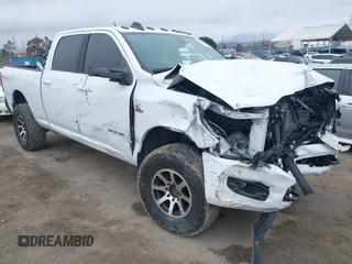 2023 Ram 2500 Big Horn with VIN 3C6UR5DL5PG650271, listed as a IAAI auction lot 41805374 with 27,395 mi miles and . Bid and sale history available at DreamBid. Image 1.