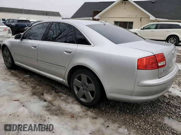 2006 Audi A8 4.2L z VIN WAULL44E86N017283, wystawiony jako Copart lot #43999865 z przebiegiem Nie podano mil oraz Szkoda całkowita • Salvage title. Historia ofert i sprzedaży dostępna na DreamBid. Obrazek 2.