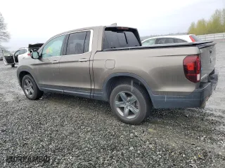 2021 Honda Ridgeline RTL-E with VIN 5FPYK3F78MB016027, listed as a Copart auction lot 52218845 with 67,428 mi miles and Salvage Title. Bid and sale history available at carsss.com. Image 2.