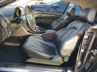 2003 Mercedes-Benz CLK 3.2L with VIN WDBLK65G53T136688, listed as a Copart auction lot 43355805 with 152,398 mi miles and Salvage Title. Bid and sale history available at carsss.com. Image 7.