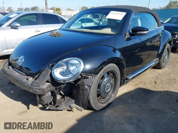 2013 Volkswagen Beetle 50s Edition with VIN 3VW5P7AT5DM829195, listed as a IAAI auction lot 42225948 with 87,202 mi miles and . Bid and sale history available at DreamBid. Image 2.