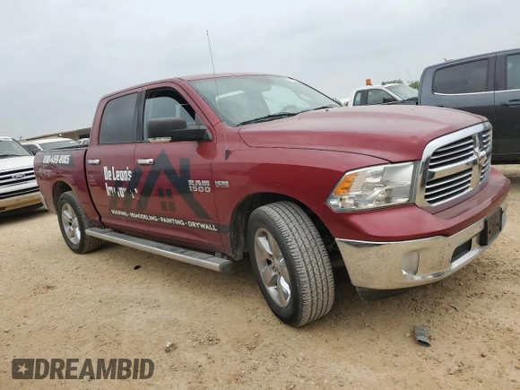 2015 Ram 1500 Outdoorsman with VIN 1C6RR6LTXFS566614, listed as a Copart auction lot 51367015 with 93,490 mi miles and Clean title. Bid and sale history available at DreamBid. Image 4.