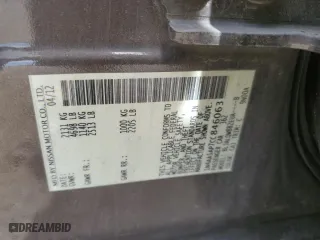 2012 Nissan Maxima 3.5 S with VIN 1N4AA5AP7CC846063, listed as a Copart auction lot 48780605 with 98,573 mi miles and Salvage Title. Bid and sale history available at carsss.com. Image 13.