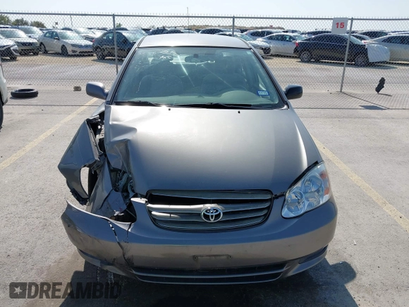 2004 Toyota Corolla CE with VIN 2T1BR38E64C254811, listed as a IAAI auction lot 41930304 with 160,533 mi miles and . Bid and sale history available at DreamBid. Image 6.