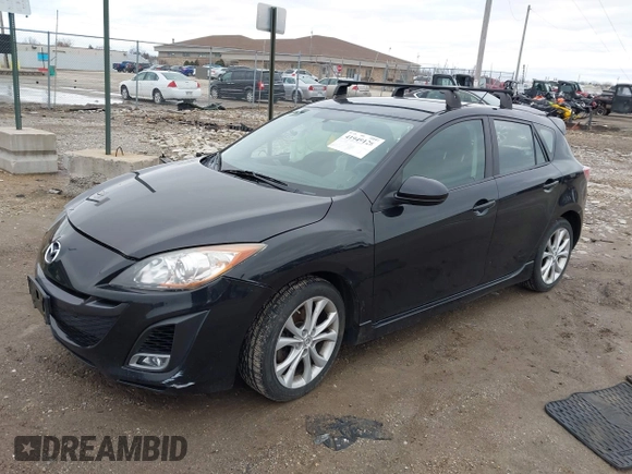 2010 Mazda Mazda3 s Grand Touring with VIN JM1BL1H57A1262633, listed as a IAAI auction lot 41949126 with 82,325 mi miles. Bid and sale history available at carsss.com. Image 2.