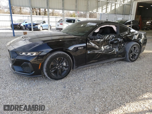 2024 Ford Mustang GT with VIN 1FA6P8CF4R5431094, listed as a Copart auction lot 49506365 with 8,141 mi miles and Salvage title. Bid and sale history available at DreamBid. Image 1.