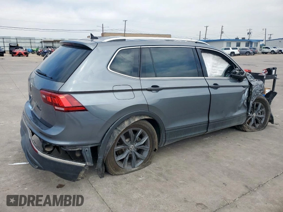 2022 Volkswagen Tiguan SE с VIN 3VV3B7AX4NM013013, выставлен на аукционе Copart как лот 58175315 с пробегом Не указан миль и Списание • Salvage title. История ставок и продаж доступна на DreamBid. Изображение 3.