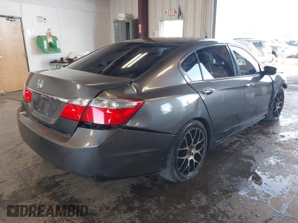 2013 Honda Accord LX z VIN 1HGCR2F30DA185412, wystawiony jako IAAI lot #41870391 z przebiegiem 163 421 mil mil oraz . Historia ofert i sprzedaży dostępna na DreamBid. Obrazek 4.