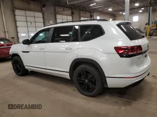 2023 Volkswagen Atlas SEL R-Line Black with VIN 1V2SR2CA6PC508575, listed as a Copart auction lot 48376905 with 35,327 mi miles and Salvage title. Bid and sale history available at DreamBid. Image 2.