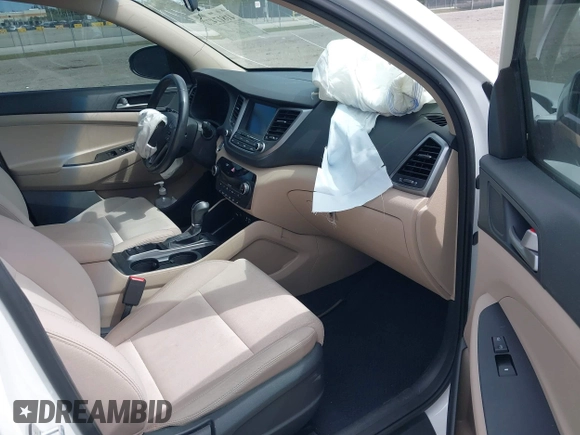 2018 Hyundai Tucson Sport with VIN KM8J33AL5JU691991, listed as a IAAI auction lot 41817480 with 89,129 mi miles. Bid and sale history available at carsss.com. Image 5.