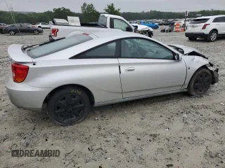 2000 Toyota Celica GT with VIN JTDDR32T9Y0037253, listed as a Copart auction lot 58602215 with Not provided miles and Salvage title. Bid and sale history available at DreamBid. Image 3.