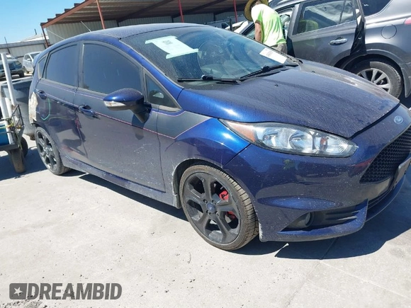 2016 Ford Fiesta ST with VIN 3FADP4GX5GM138993, listed as a IAAI auction lot 41830319 with 110,908 mi miles. Bid and sale history available at carsss.com. Image 1.