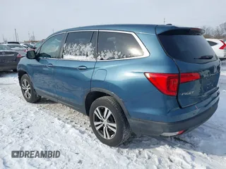 2017 Honda Pilot EX-L with VIN 5FNYF6H55HB005809, listed as a IAAI auction lot 41588106 with 110,197 mi miles and . Bid and sale history available at DreamBid. Image 3.