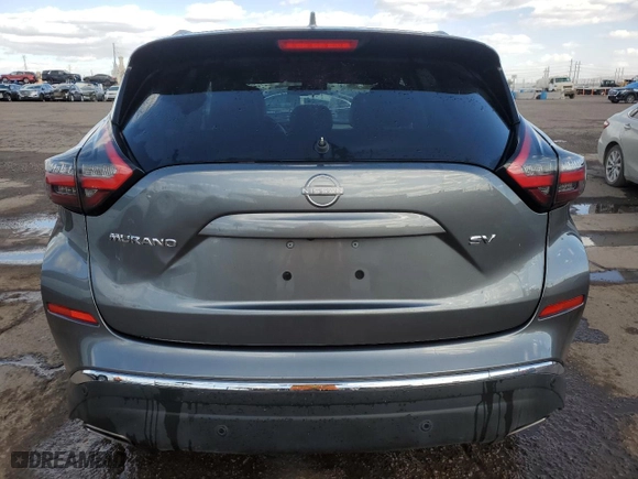2023 Nissan Murano SV with VIN 5N1AZ2BJ5PC129478, listed as a Copart auction lot 46855025 with 61,056 mi miles and Non Repairable. Bid and sale history available at carsss.com. Image 6.