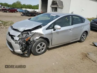 2013 Toyota Prius One z VIN JTDKN3DU9D5691871, wystawiony jako Copart lot #58199165 z przebiegiem 368 622 mil mil oraz Czysty tytuł • Clean title. Historia ofert i sprzedaży dostępna na DreamBid. Obrazek 1.