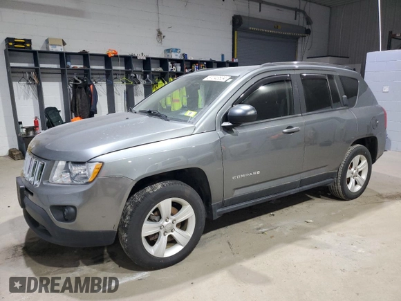 2012 Jeep Compass Sport with VIN 1C4NJCBB4CD579381, listed as a Copart auction lot 87043604 with 87,667 mi miles and Clean Title. Bid and sale history available at carsss.com. Image 1.
