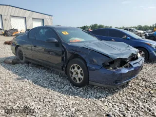 2002 Chevrolet Monte Carlo LS with VIN 2G1WW12E029209831, listed as a Copart auction lot 61644574 with 6,668 mi miles and Salvage Title. Bid and sale history available at carsss.com. Image 4.