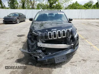 2016 Jeep Cherokee Limited with VIN 1C4PJMDS9GW267854, listed as a Copart auction lot 55031185 with 151,444 mi miles and Salvage title. Bid and sale history available at DreamBid. Image 5.