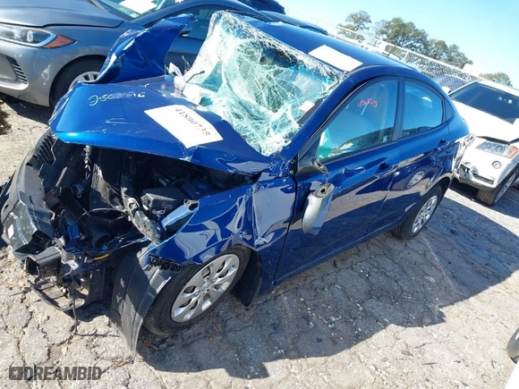 2016 Hyundai Accent SE with VIN KMHCT4AE6GU077508, listed as a IAAI auction lot 41800735 with 1 mi miles. Bid and sale history available at carsss.com. Image 2.